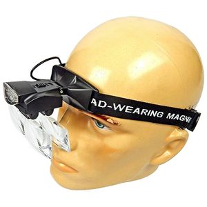 Lupa Pala Magnifier C/2 Leds 9892C