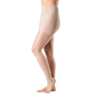 Meia Calça Sigvaris Audace 15-20mmHg Aberta Natural Tam E