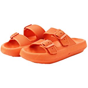 Sandália Ortopédica Fly Feet Nuvem City Ortho Pauher - Laranja - 34/35