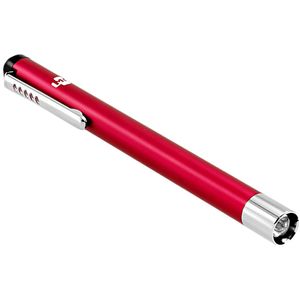 Lanterna Clínica Penlight MD LED Radiantlite II Metal Vermelha