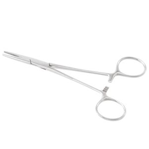 Pinça Kelly em Aço Inoxidável ABC - Reta - 16cm