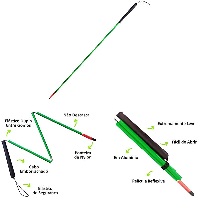 bengala-verde-baixa-visao-alo-visao-detalhes