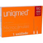 microcanula-ultra-premium-uniqmed-18g-70mm-agulha-auxiliar-18g-1-embalagem