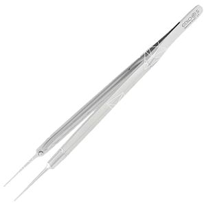 Pinça Micro Dissecção Edlo Reta Dente Caneta 15.5cm -unidade