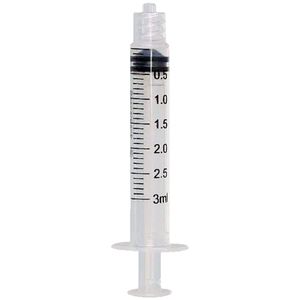 Seringa Descartável SR Luer Lock Sem Agulha 3ml - unidade