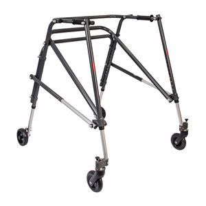 Andador Posterior de Alumínio com 4 rodas Mercur - G