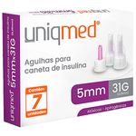 agulha-caneta-insulina-uniqmed-5mm-31g-embalagem
