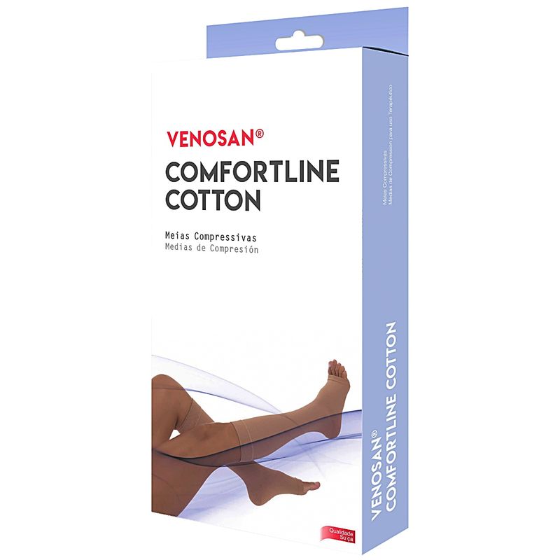 -Meia-Panturrilha-Comfortline-Cotton-Bege --Embalagem