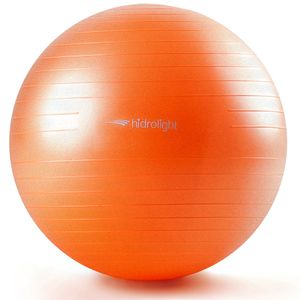 Bola para Exercícios e Pilates Hidrolight - 55 cm - Laranja