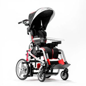 Carrinho Postural Infantil Leggero Trak Mobility - Vermelho