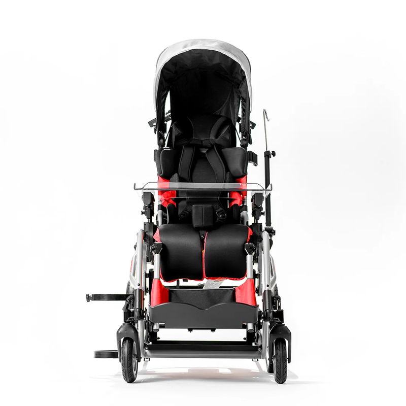 carrinho-postural-trak-leggero-vermelho-frente
