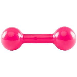 Halter Emborrachado Alux 1kg Rosa - unidade