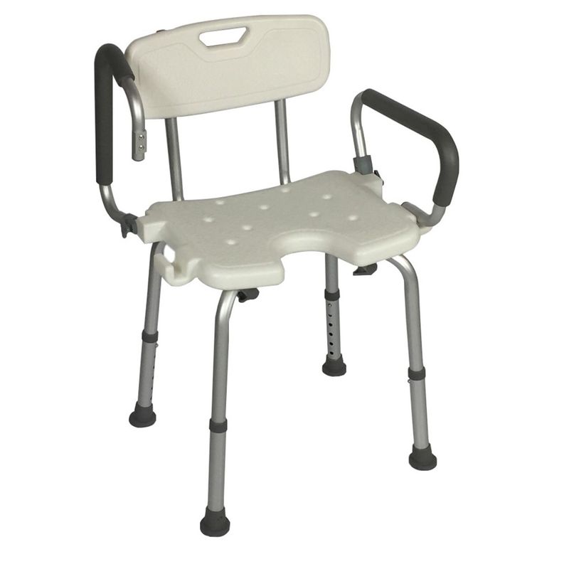 Banqueta-de-Aluminio-para-Banho-com-Bracos-Escamoteaveis-FST5209-ZIMEDICAL---Visao-Geral