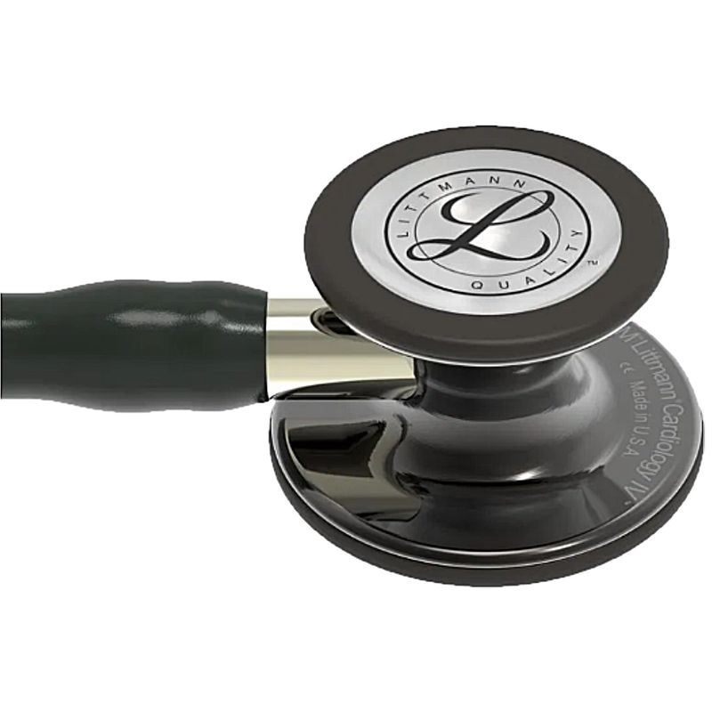 estetoscopio-littmann-cardiology-iv-preto-smoke-conector-champagne-6204-campanula