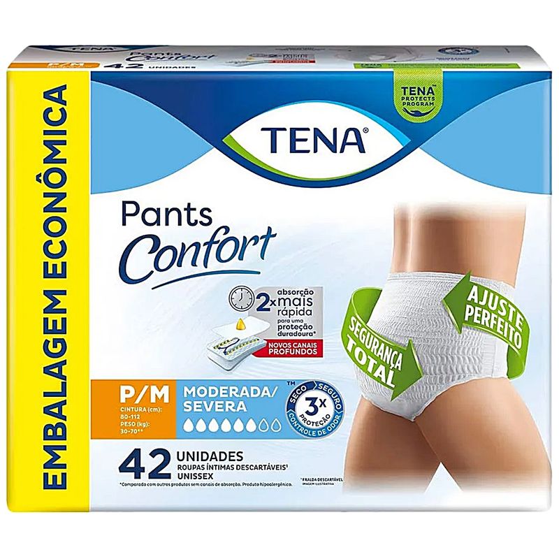 roupa-intima-descartavel-tena-pants-confort-p-m-42-unidades