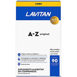 Polivitamínico Lavitan AZ Original 90 Comprimidos
