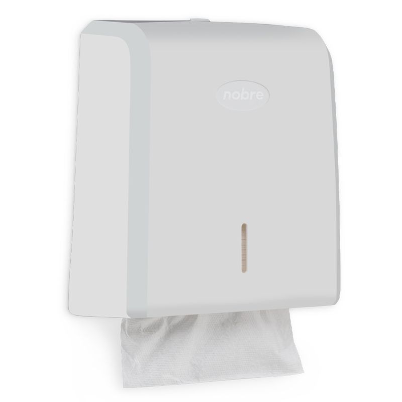 Dispenser-de-Papel-New-Classic-Nobre-na-cor-branca-design-moderno-e-elegante-para-ambientes-medico-hospitalares