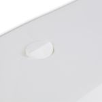 Detalhe-do-botao-de-trava-do-Dispenser-de-Papel-New-Classic-Nobre-branco-sistema-de-seguranca-e-acesso-controlado