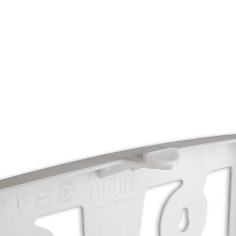 Mecanismo-de-trava-do-Dispenser-de-Papel-New-Classic-Nobre-branco-garantindo-seguranca-e-controle-de-acesso-ao-refil