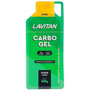 Suplemento Alimentar Lavitan Carbogel Limão 40g