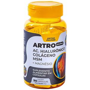 Suplemento Alimentar Artro Pauher Ácido Hialurônico - 90 Cápsulas