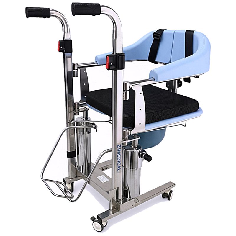 cadeira-transferencia-banho-multiuso-aco-inox-zimedical-visao-produto-com-almofada