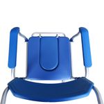 Assento da cadeira visto de cima