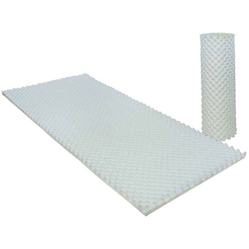 Colchão Tipo Caixa De Ovo D33 Luckspuma Casal Cinza