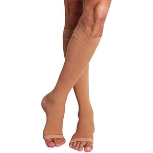 Meia 3/4 Comfortline Cotton Venosan - Bege - 20-30mmHg - Longa - XG