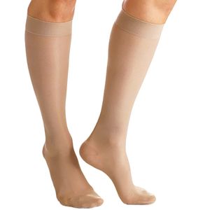 Meia 3/4 Audace Sigvaris - Fechada - 15-20 mmHg - Natural - P