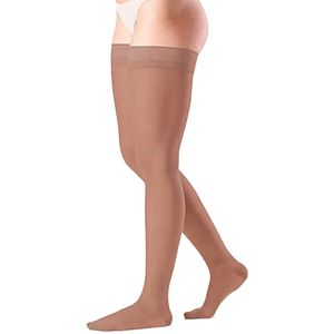 Meia 7/8 Ever Sheer 20-30 mmHg Fechada Vanilla Tam M2