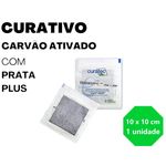 Informações do Curativo de Carvão Ativado com Prata Plus Curatec 10x10 cm
