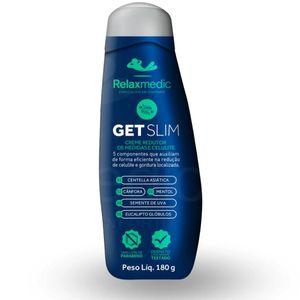Gel Get Slim Redutor de Medidas e Celulite Relaxmedic - 180g