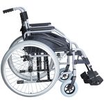 Cadeira Rodas Premium Hidrolight Visão Lateral Encosto Dobrável Quick Release