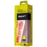 Embalagem da órtese longa para punho Mercur preta com tala ¿ lado direito