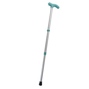 Bengala Tipo "T" em Alumínio MD162 Medicate - Regulável - Turquesa