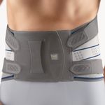 Imagem do Colete Lombar StabiloPlus Brave Bort em vista frontal no corpo