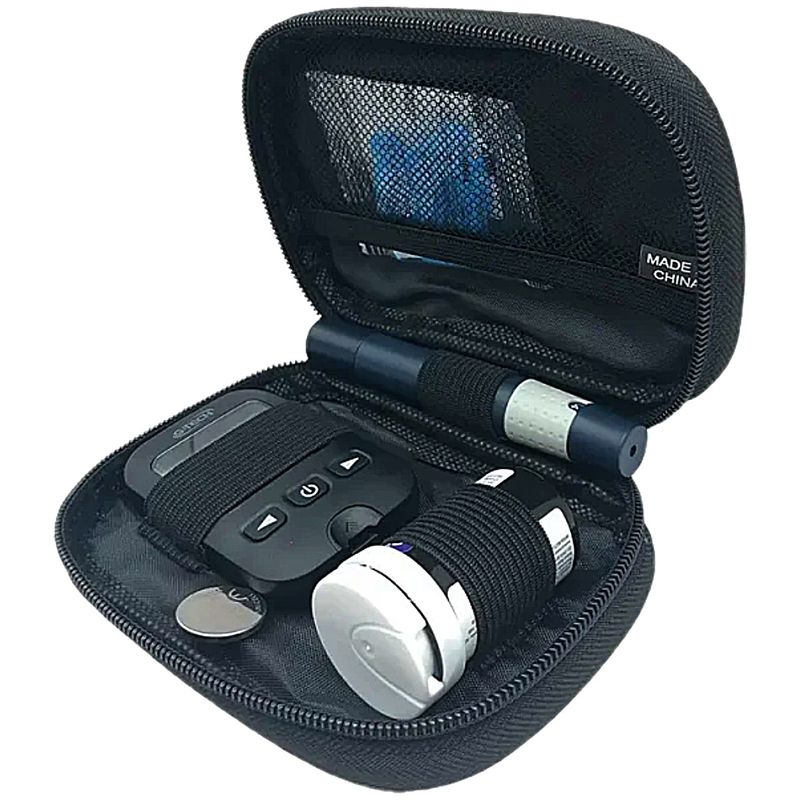 Estojo do Kit Medidor de Glicose G-Tech Vita Ultra