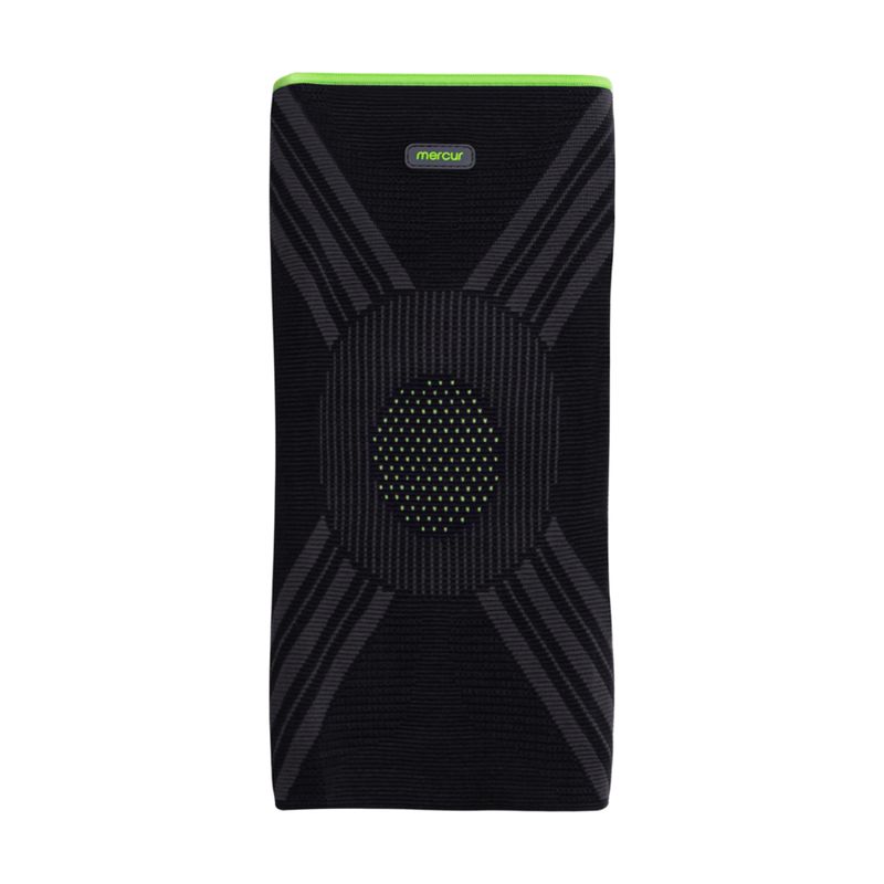 Vista frontal da Joelheira Performance Mercur