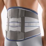 Imagem do Colete Lombar StabiloPlus Brave Bort em vista traseira no corpo