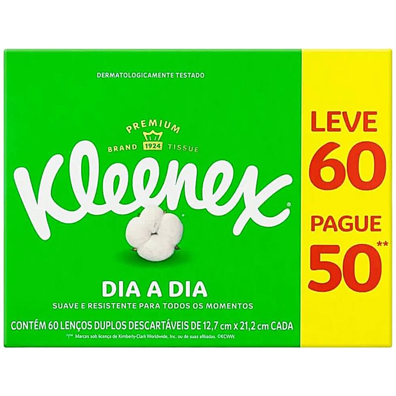 lenco-papel-kleenex-dia-a-dia-box-50-unidades