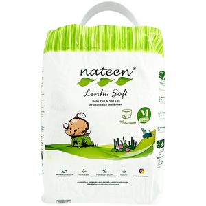 Fralda-Calça Pediátrica Nateen Soft M 22 unidades