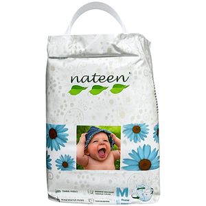 Fralda Slip Infantil Premium Nateen - M - 18 unidades