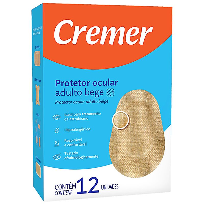 protetor-ocular-adulto-cremer-bege-12-unidades