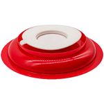 Parte de baixo do Prato com Borda e Ventosa Longevitech