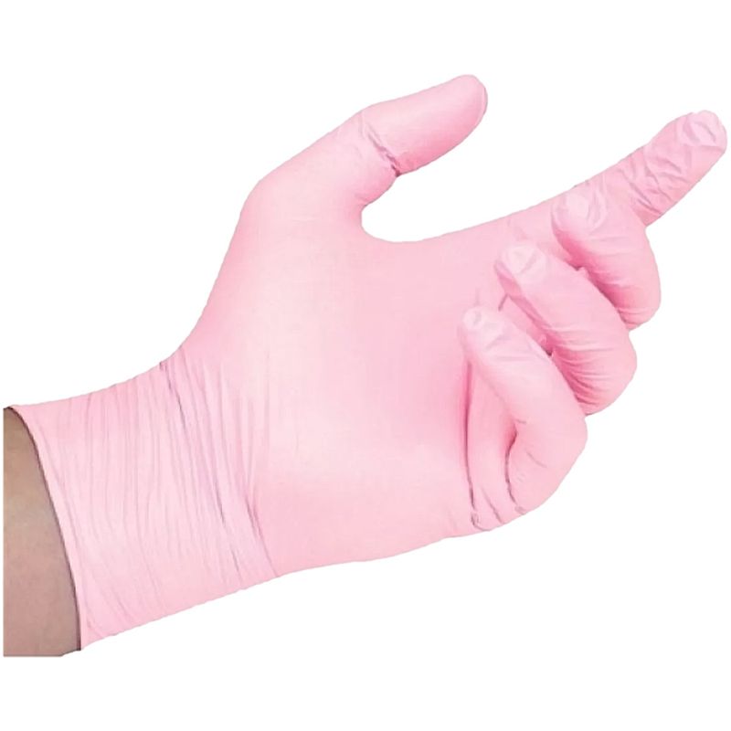 luva-nitrilica-medix-rosa-visao-produto