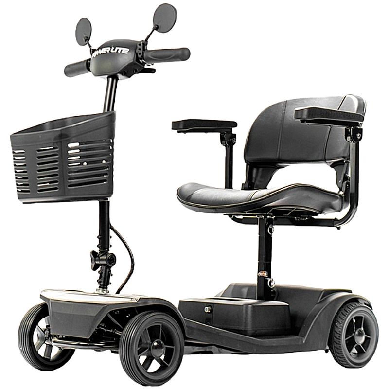 Scooter Elétrica Lumus Power Lite completa quadriciclo motorizado dobrável