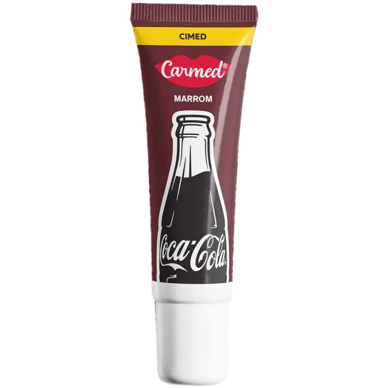 Hidratante Labial Coca-Cola Marrom Carmed 10g