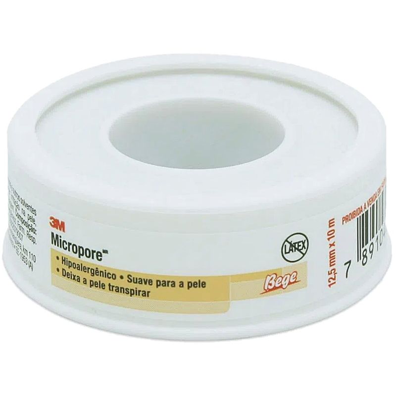 fita-medica-microporosa-micropore-solventum-12-5mmx10m-bege