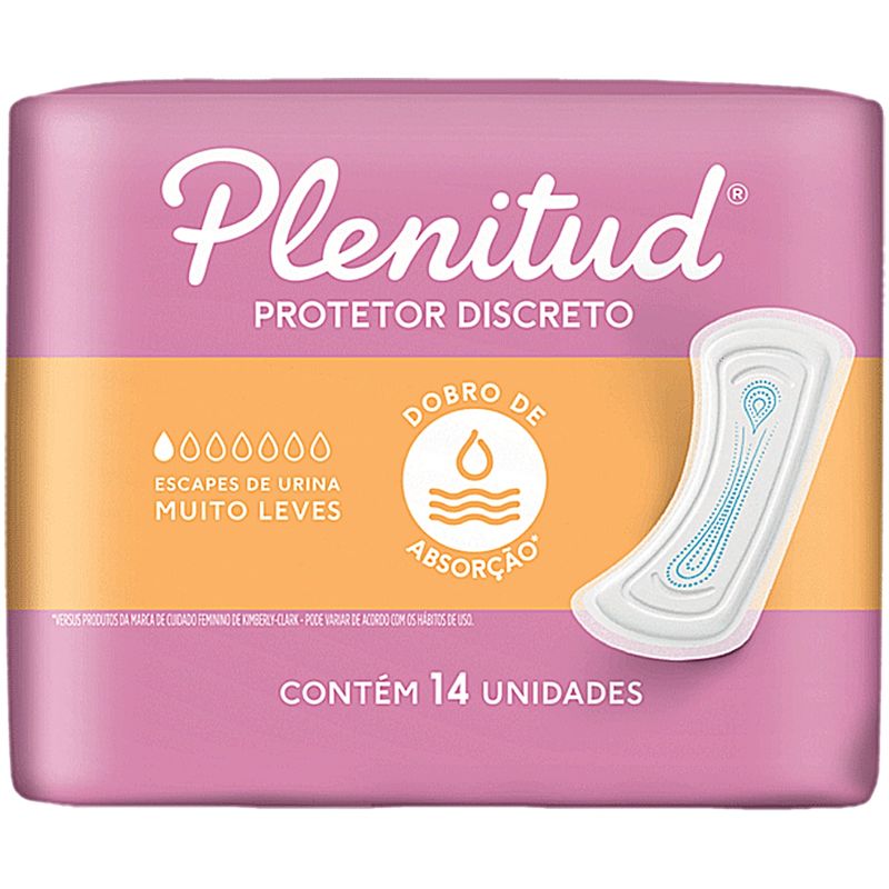 absorvente-plenitud-femme-protetor-discreto-leve-14-unidades